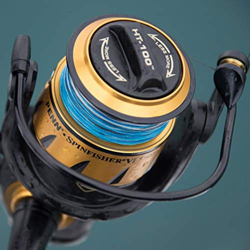 PENN Spinfisher VI Inshore Fishing Reel, 2500 Black Gold
