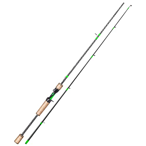 Sougayilang Graphite Spinning Fishing Rod- Lightweight Cork Handle