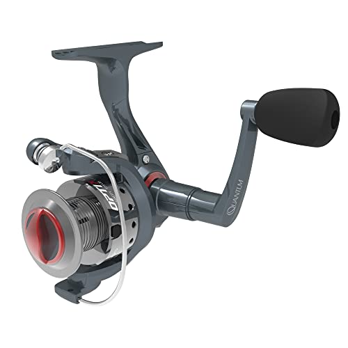 Quantum Optix Spinning Fishing Reel, Size 40, Silver
