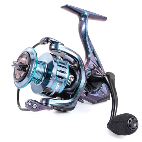 Sougayilang Chameleon Paint Spinning Reel, 11+1 Bearings