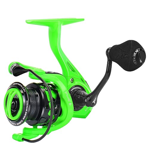 KastKing Zephyr 500 Green Spinning Reel for Fresh & Saltwater Fishing