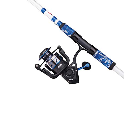 PENN Battle Spinning Reel & Rod Combo, 6000, 9