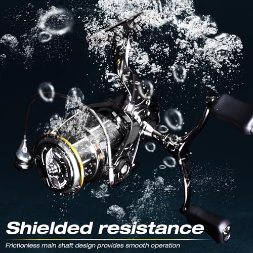 1500-3500 Spinning Reel, 13+1 Stainless BB, CNC Aluminum