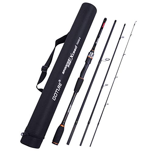 Portable Travel Spinning Fishing Rod with M Power
