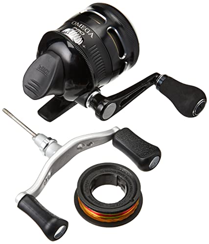 Zebco OMEGA PRO Spinning Reel, Size 30, Black