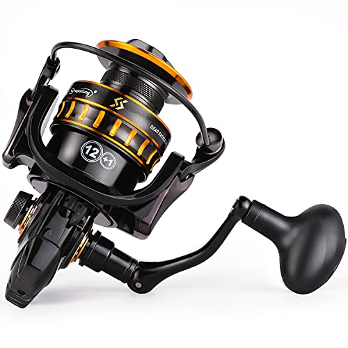 Sougayilang Lightweight Spinning Reel Stainless BB Smooth Fishing