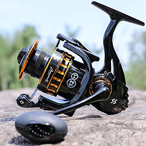 Sougayilang Lightweight Spinning Reel Stainless BB Smooth Fishing