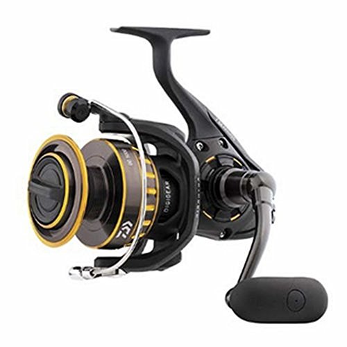 Daiwa BG Spinning Reel 3000, Black/Gold Color