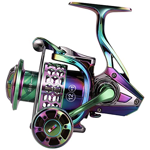 Sougayilang Colorful Aluminum Frame Spinning Reel - GSM2000