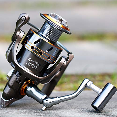 Sougayilang Ultralight Smooth Spinning Reel for Freshwater Saltwater