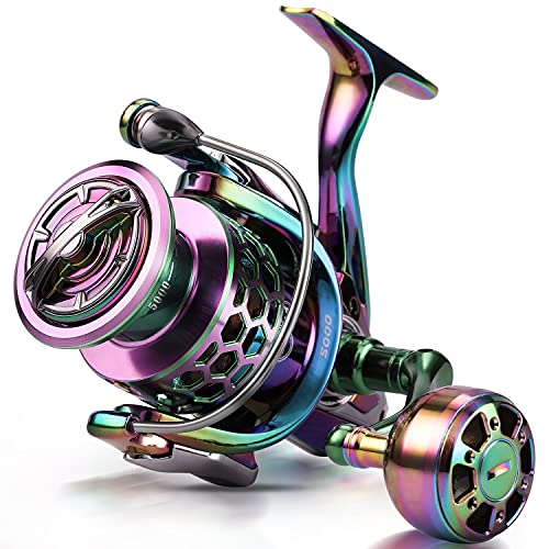 Sougayilang Colorful Aluminum Frame Spinning Reel - GSM2000