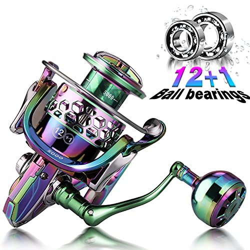 Sougayilang Colorful Aluminum Frame Spinning Reel - GSM2000