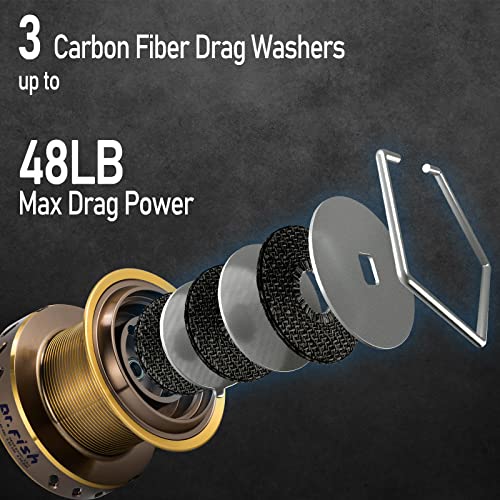 Dr.Fish Long Shot 10000 Saltwater Surf Spinning Reel