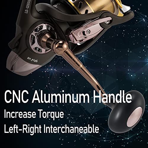 Dr.Fish Long Shot 10000 Saltwater Surf Spinning Reel