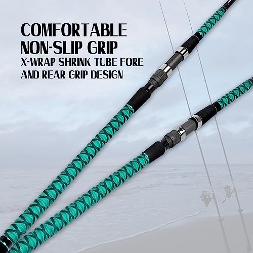 Fiblink Portable Travel Surf Spinning Rod 9' - Carbon Fiber
