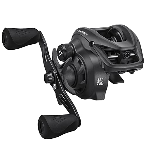 Piscifun Torrent II Baitcasting Reel, 20LB Drag, 8.1:1 Gear