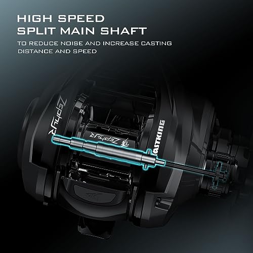 KastKing Zephyr Baitcasting Reel for Right-Handed Anglers