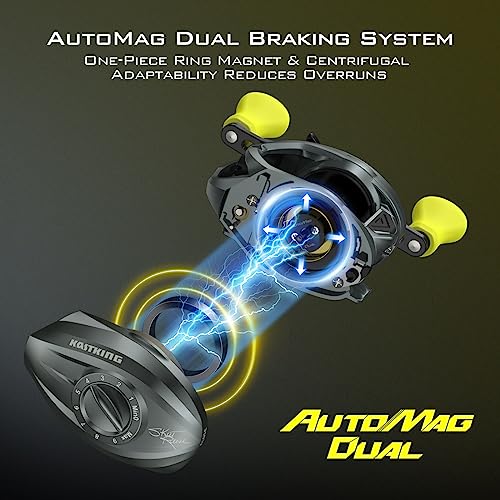 KastKing Aluminum Baitcasting Fishing Reel, 7.2:1 Gear Ratio