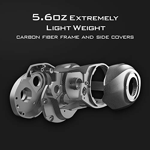 KastKing Zephyr BFS Carbon Fiber Baitcasting Reel - Right Hand