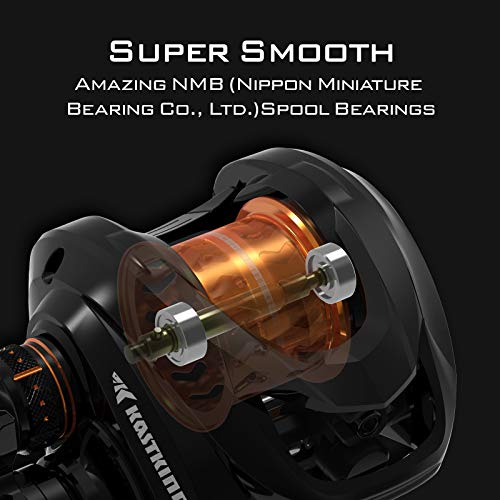 KastKing Zephyr BFS Carbon Fiber Baitcasting Reel - Right Hand