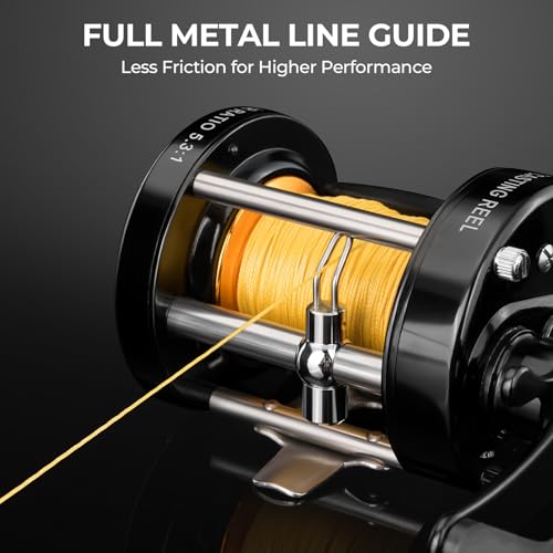 KastKing Rover Round Baitcasting Reel for Right Handed Fishing