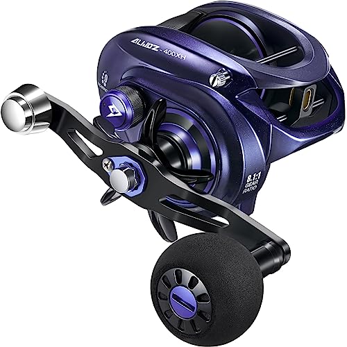 Piscifun Alijoz 400 Baitcaster Fishing Reel - Blue-Violet