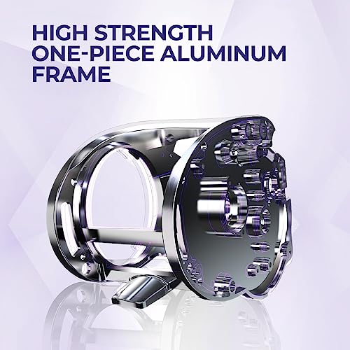 Piscifun Alijoz 400 Baitcaster Fishing Reel - Blue-Violet