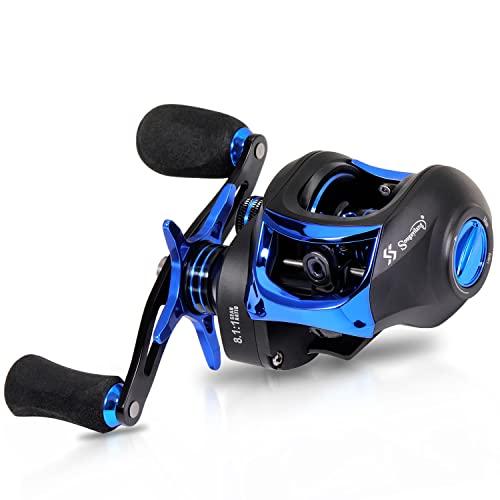 Sougayilang Baitcasting Reel with High-Speed Gear Ratio