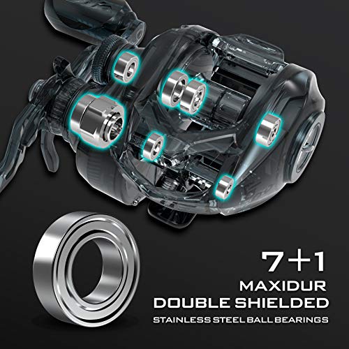 KastKing Spartacus II Baitcasting Reel - 6oz, 17.6 LB Drag