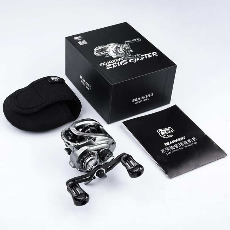 Bearking Zeus-BFS Ultralight Carbon Baitcasting Fishing Reel