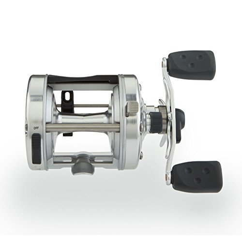 Abu Garcia Ambassadeur S 6500 Reel, 1 Stainless Steel Ball Bearings, Synthetic Drag, Black