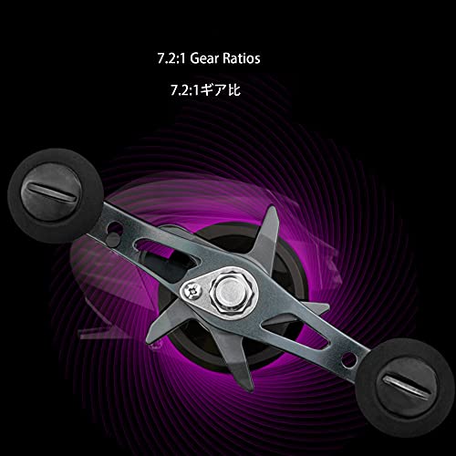 17.6 LB Max Drag Baitcasting Fishing Reel