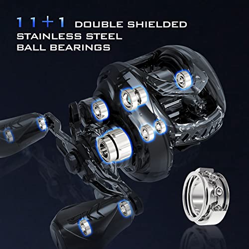 KastKing MegaJaws Elite Baitcasting Reels with Flipping Switch