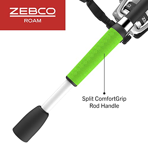 Zebco Roam 6'6" Spinning Combo: Rod & Reel