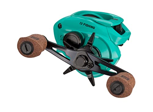 13 FISHING Modus TX2 Baitcast Reel - Seafoam Green