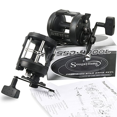 Sougayilang Round Baitcasting Reel for Multiple Fishing Species