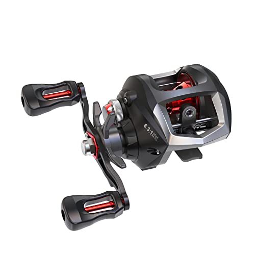 Lixada Lightweight Baitcasting Fishing Reel - High Speed