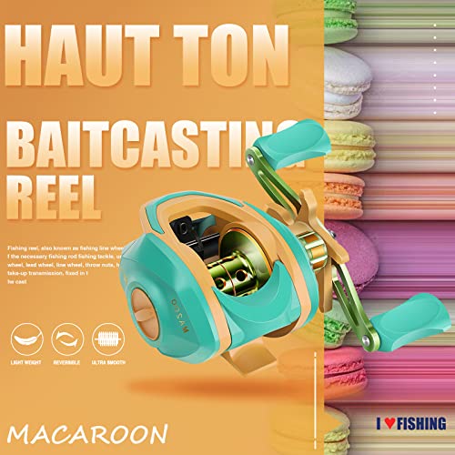 Hautton Baitcasting Reel - Macaroon Beginner's Edition