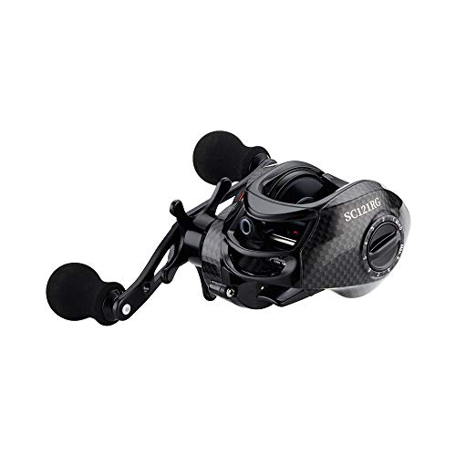 FISHDROPS Baitcaster Reel - 9+1BB, High Speed Gear
