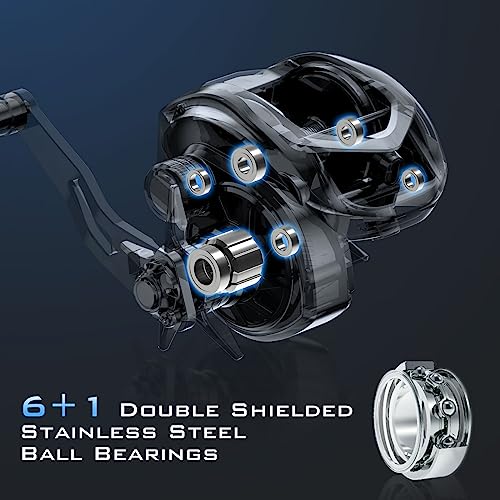 KastKing Kapstan Elite 300 Baitcasting Fishing Reel - Right Handed