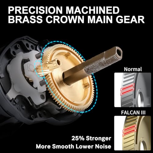 SeaKnight FALCAN III Baitcasting Reel, Magnetic Braking, 7.3:1/8.1:1