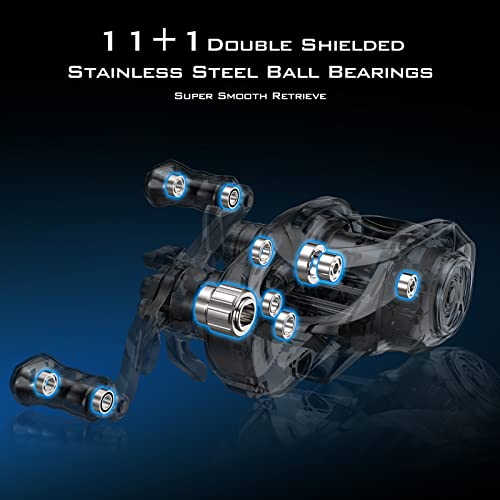 KastKing Kestrel Elite Left Handed Baitcasting Reel