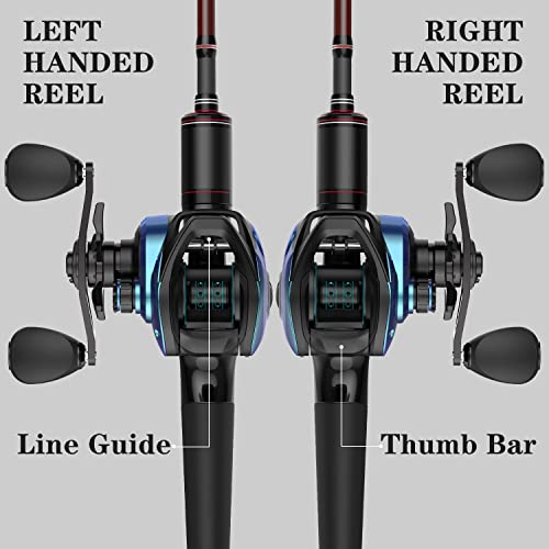 Cadence Vigor Baitcasting Reels - Carbon Fiber Drag