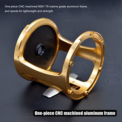 CAMEKOON Big Game Saltwater Trolling Baitcasting Reel