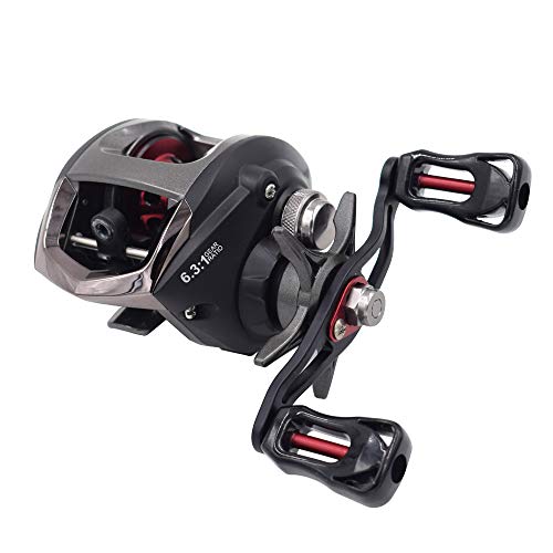 Diwa Carbon Fiber Baitcasting Fishing Reel 18 lbs