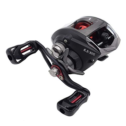 Diwa Carbon Fiber Baitcasting Fishing Reel 18 lbs
