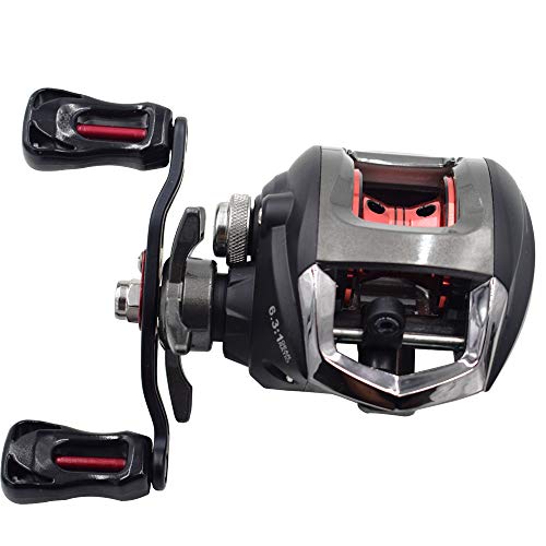 Diwa Carbon Fiber Baitcasting Fishing Reel 18 lbs