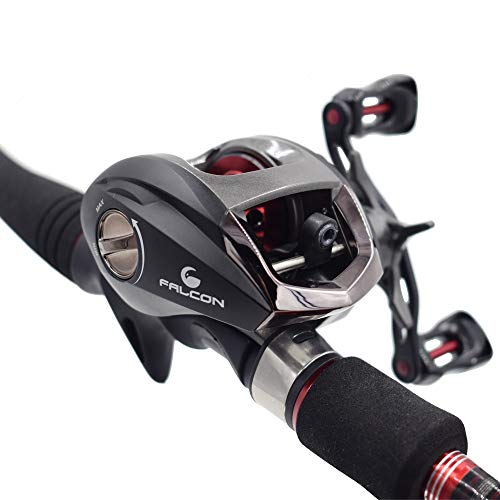 Diwa Carbon Fiber Baitcasting Fishing Reel 18 lbs