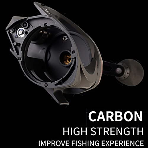 Compact Metal Body Baitcasting Reel for Catfish/ Musky