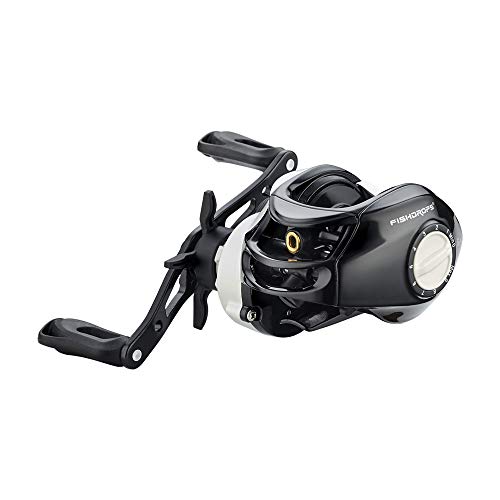 Lightweight & Smooth Fishdrops Baitcasting Reel, Classic Gear Ratio